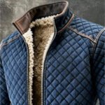 Men's Retro Warm Wool Lined Outdoor Jacket 1425 - Image 2