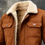 Men's Retro Warm Zipper Outdoor Jacket Cotton Coat - Image 2