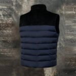 Men's Retro Warm Corduroy Color Block Outdoor Cotton  Vest Jacket - Image 3