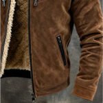 Men's Retro Warm Suede Outdoor Jacket - Image 3