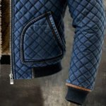 Men's Retro Warm Wool Lined Outdoor Jacket 1425 - Image 3