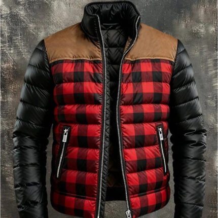 ow Pattern Casual Men's Work Shirt Long Sleeve