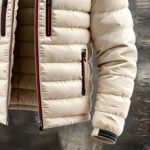 Men's Retro Warm Color Block Outdoor Jacket Cotton Coat - Image 3