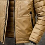Men'S Fashionable Warm Hooded Outdoor Jacket Cotton Coat - Image 3