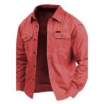 Cow Pattern Casual Men's Work Shirt Long Sleeve