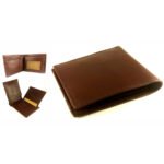 Men Leather Wallets - Brown
