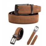 Black And Brown Reversible Leather Belt